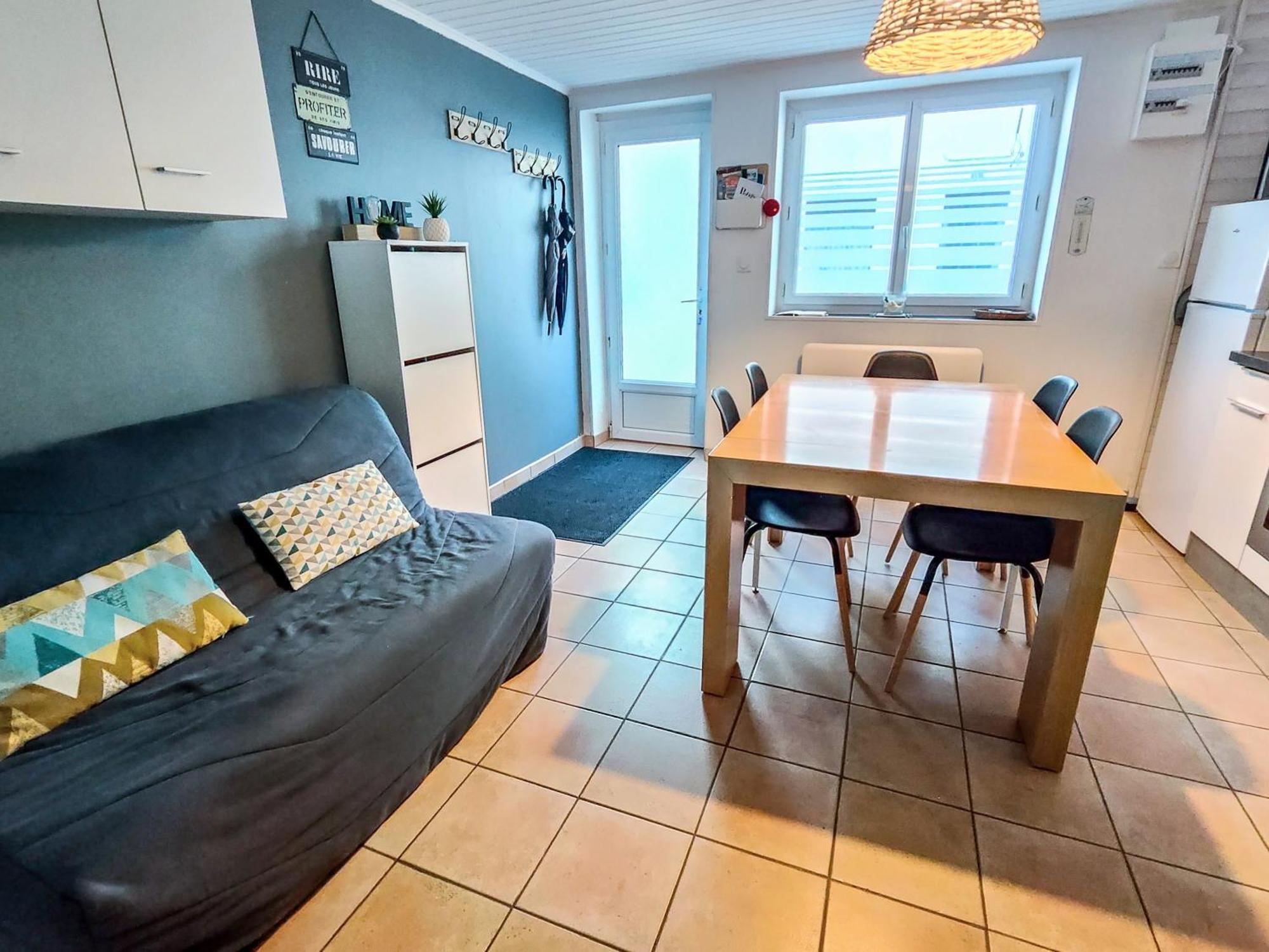 Agreable Maison Renovee En Hyper Centre Avec Patio Pornic Exteriör bild
