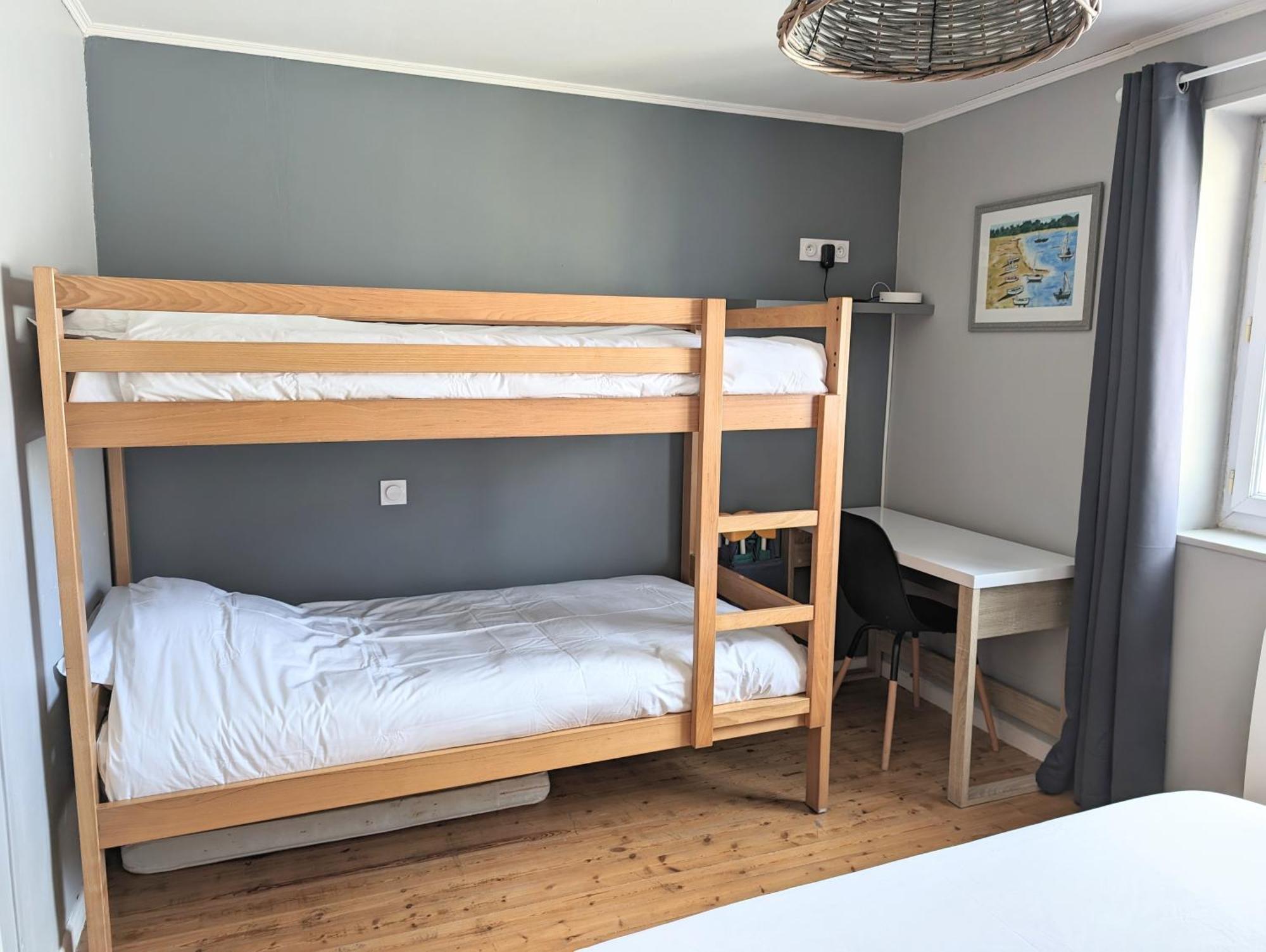 Agreable Maison Renovee En Hyper Centre Avec Patio Pornic Exteriör bild